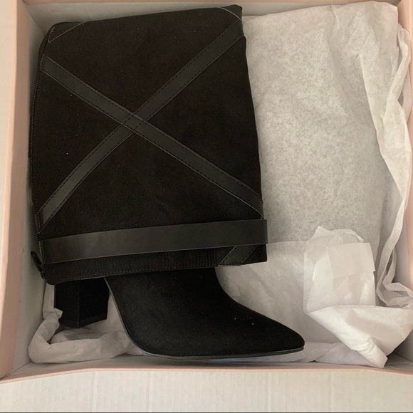 JustFab Heeled Boots (Size 7) - Picture 6 of 6